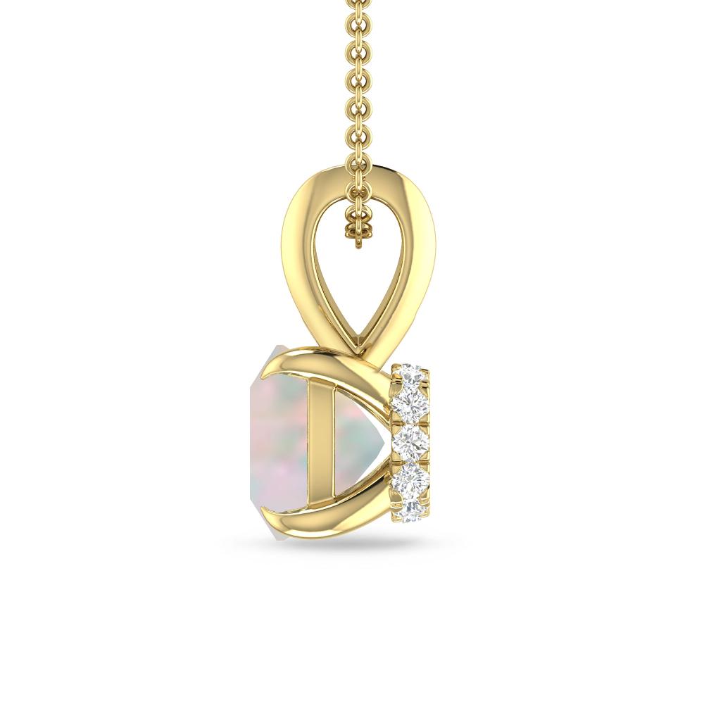 Yellow Gold - Opal