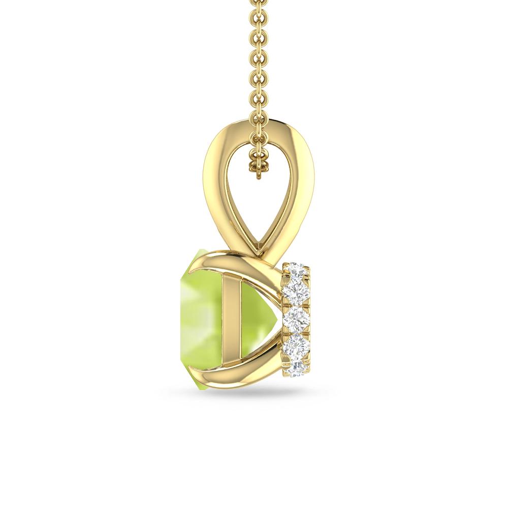 Yellow Gold - Peridot