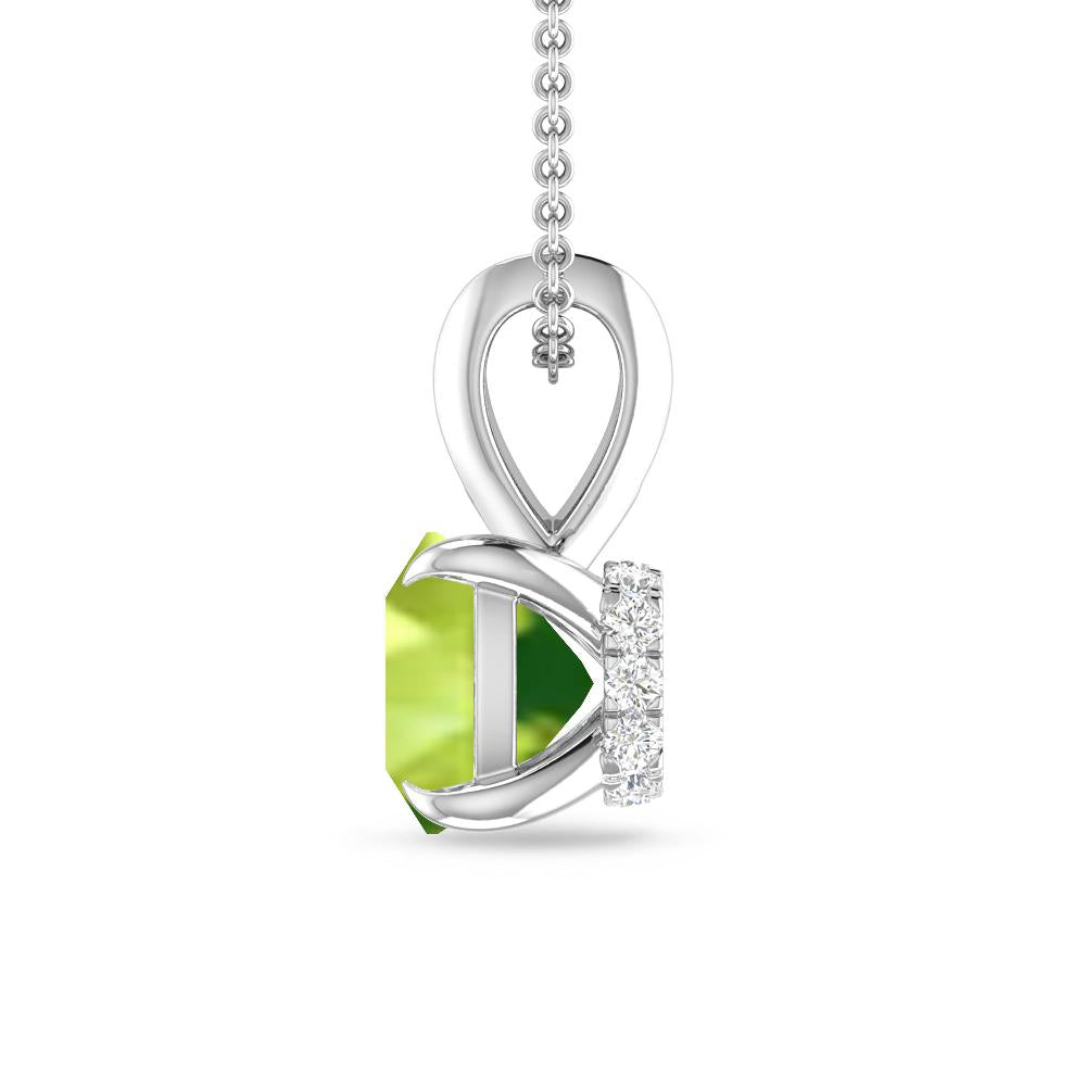 White Gold - Peridot