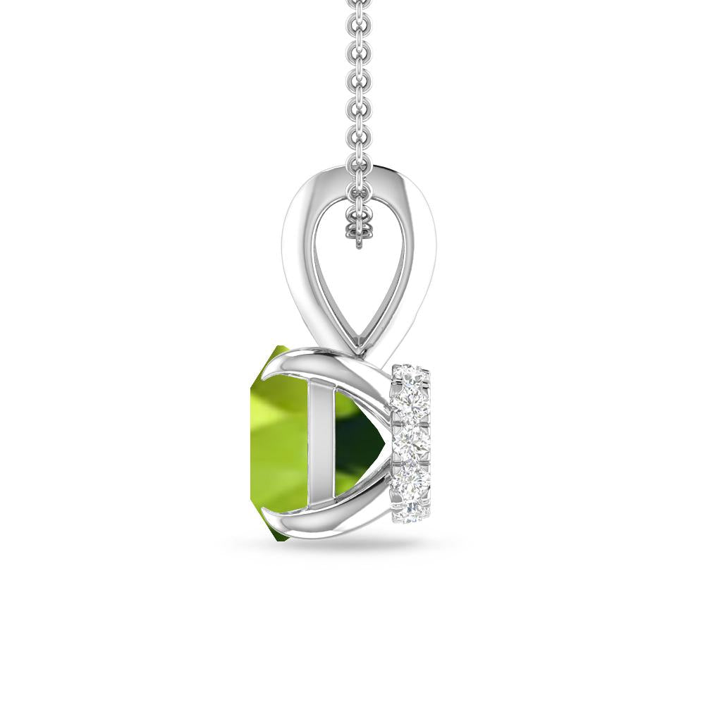 White Gold - Peridot