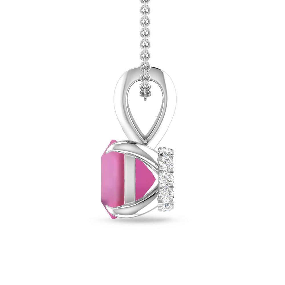 White Gold - Pink Tourmaline