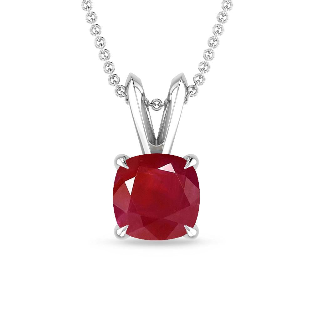 White Gold - Ruby