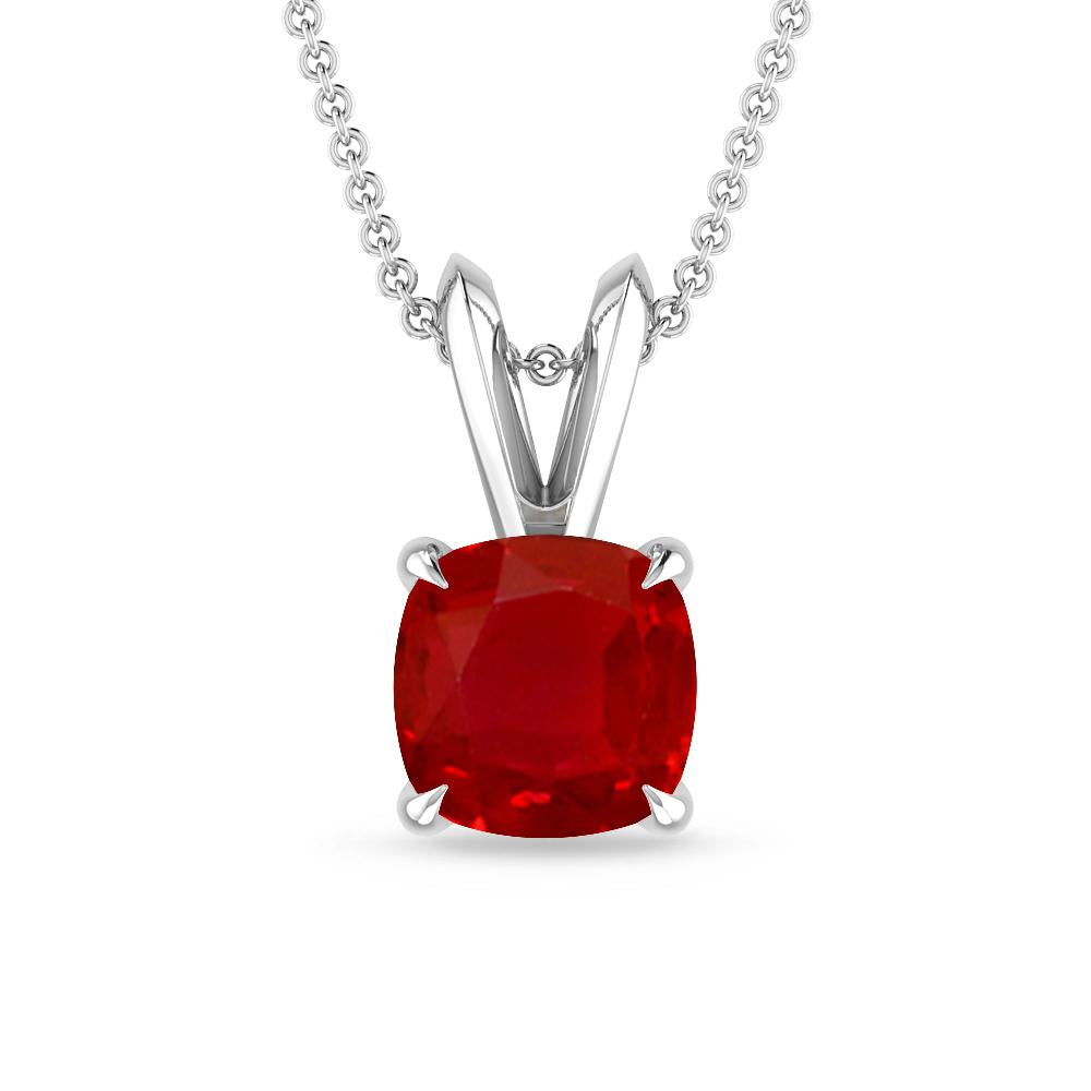 White Gold - Ruby