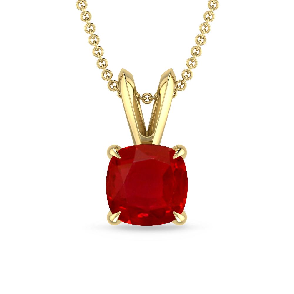 Yellow Gold - Ruby