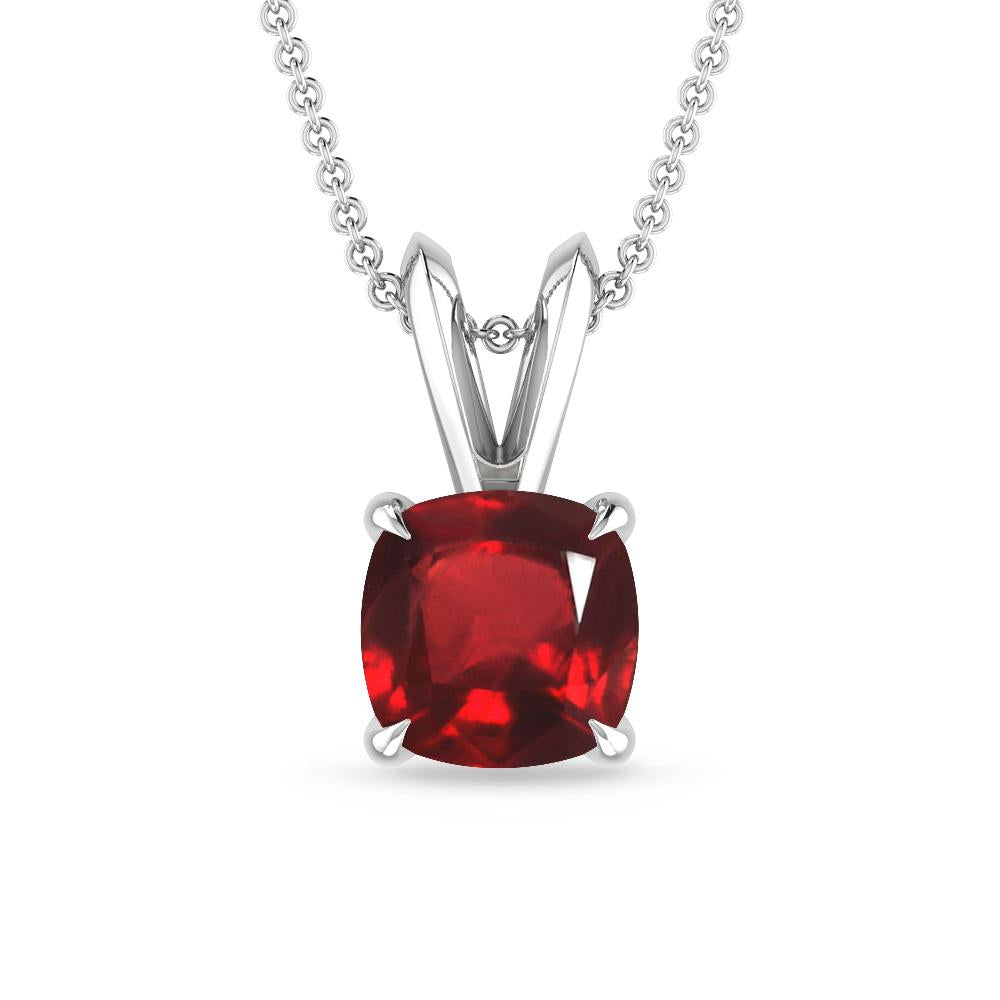 White Gold - Ruby