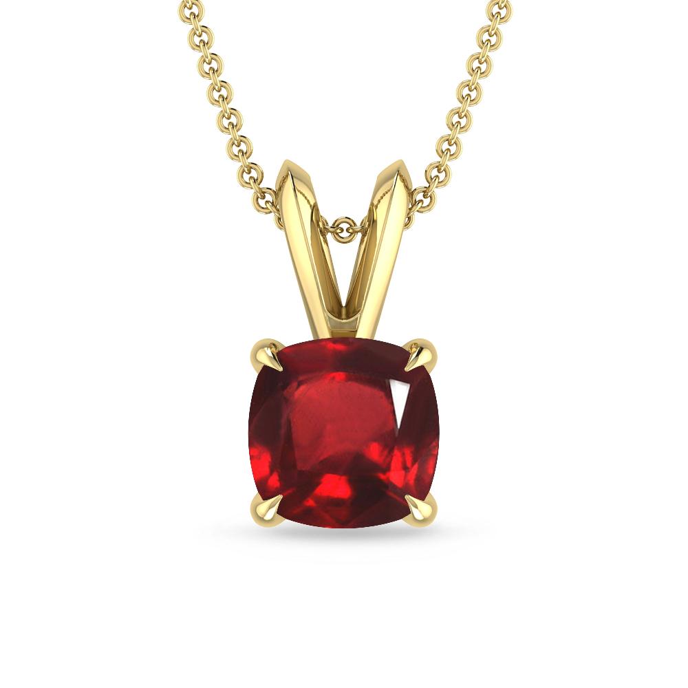 Yellow Gold - Ruby