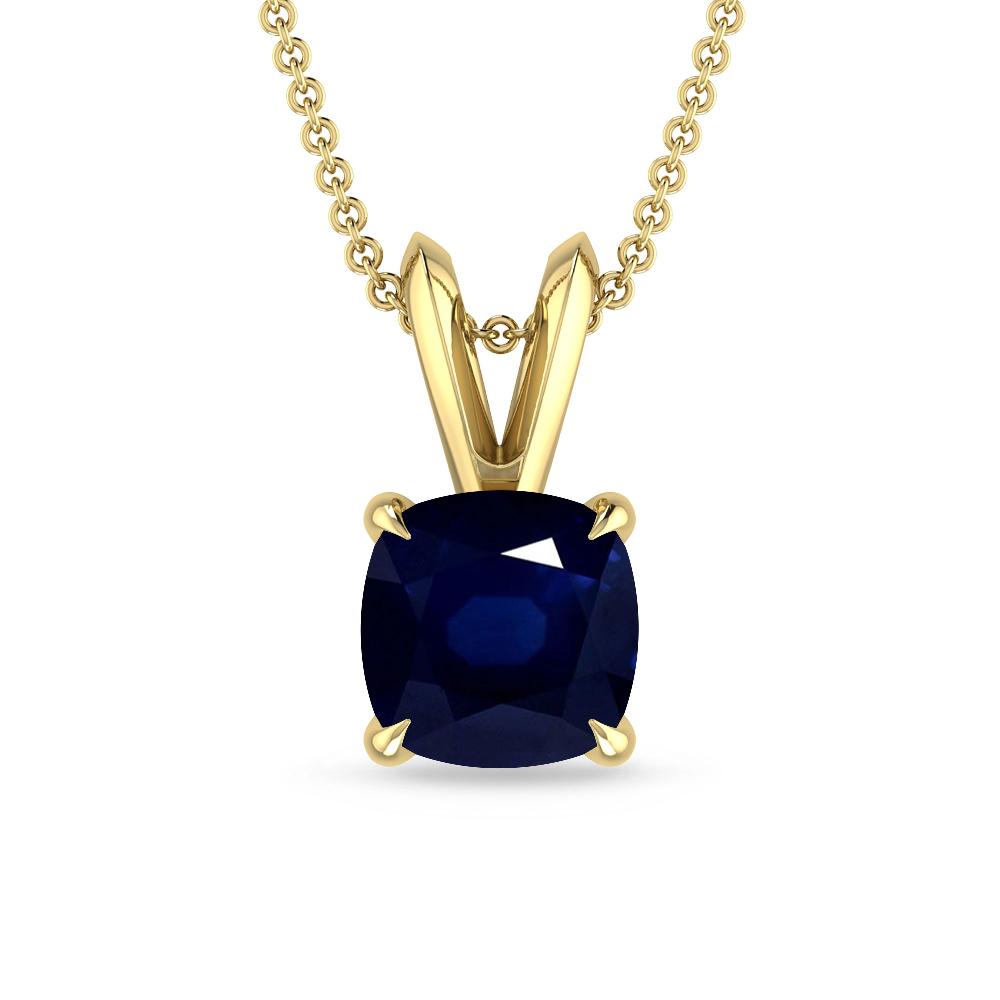 Yellow Gold - Sapphire