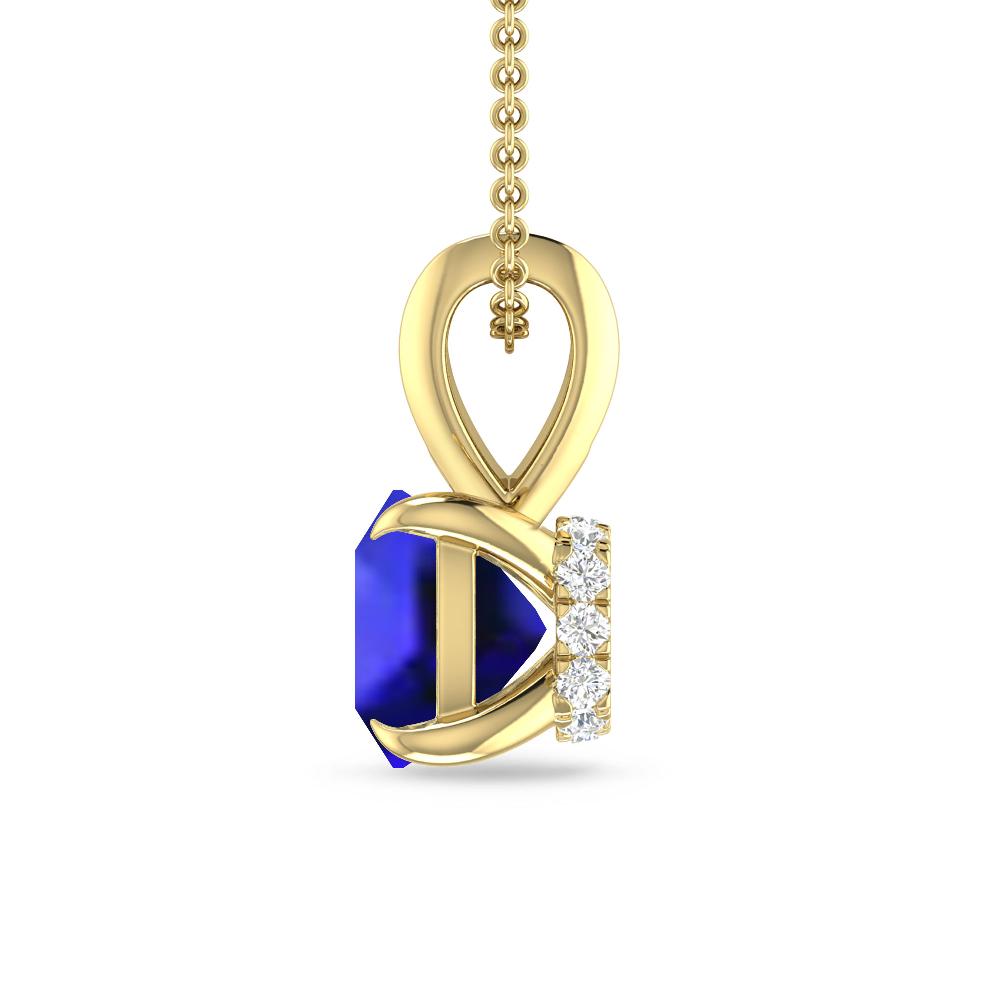 Yellow Gold - Tanzanite