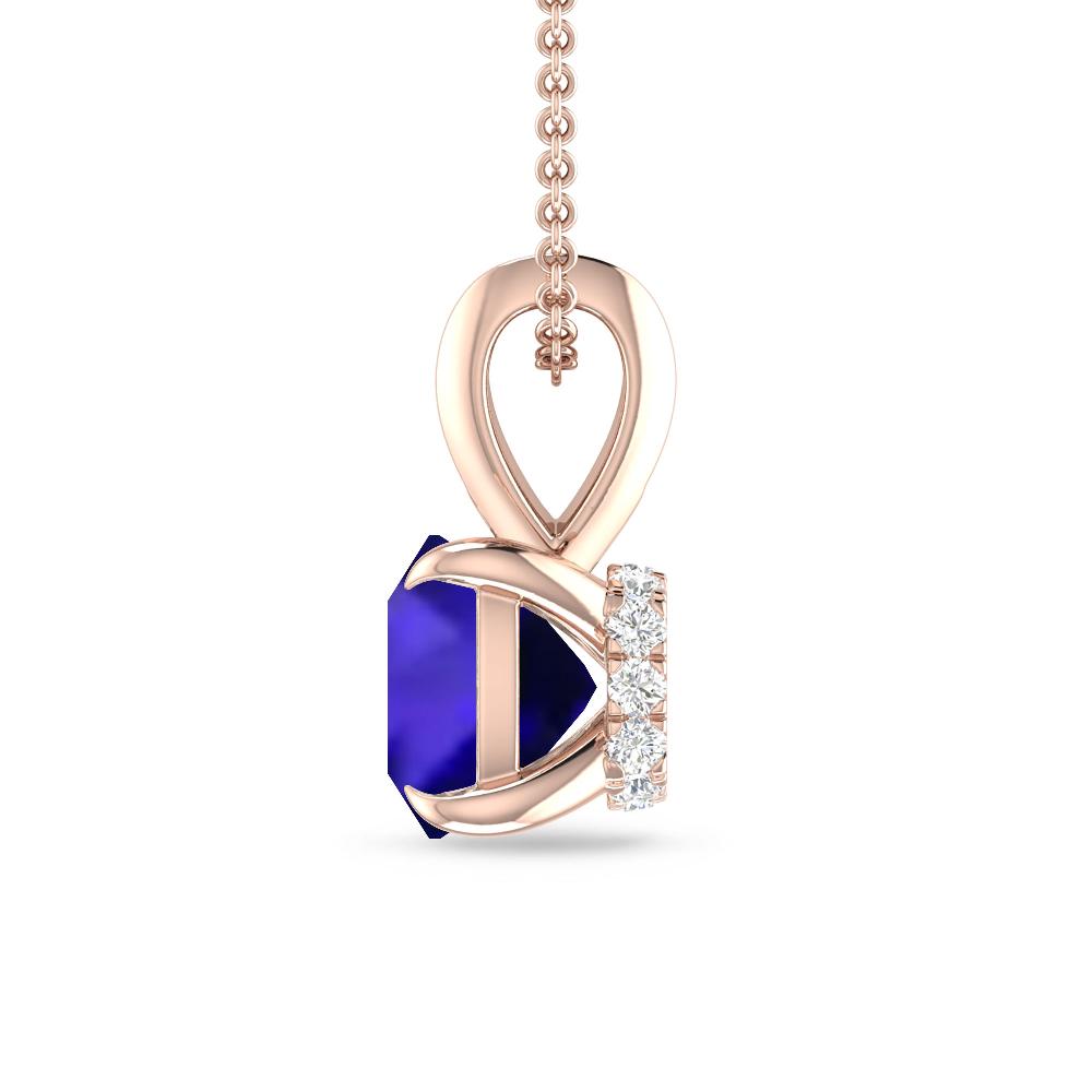 Rose Gold - Tanzanite