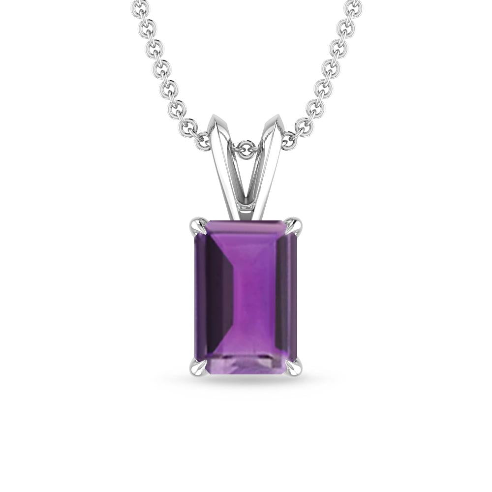 White Gold - Amethyst