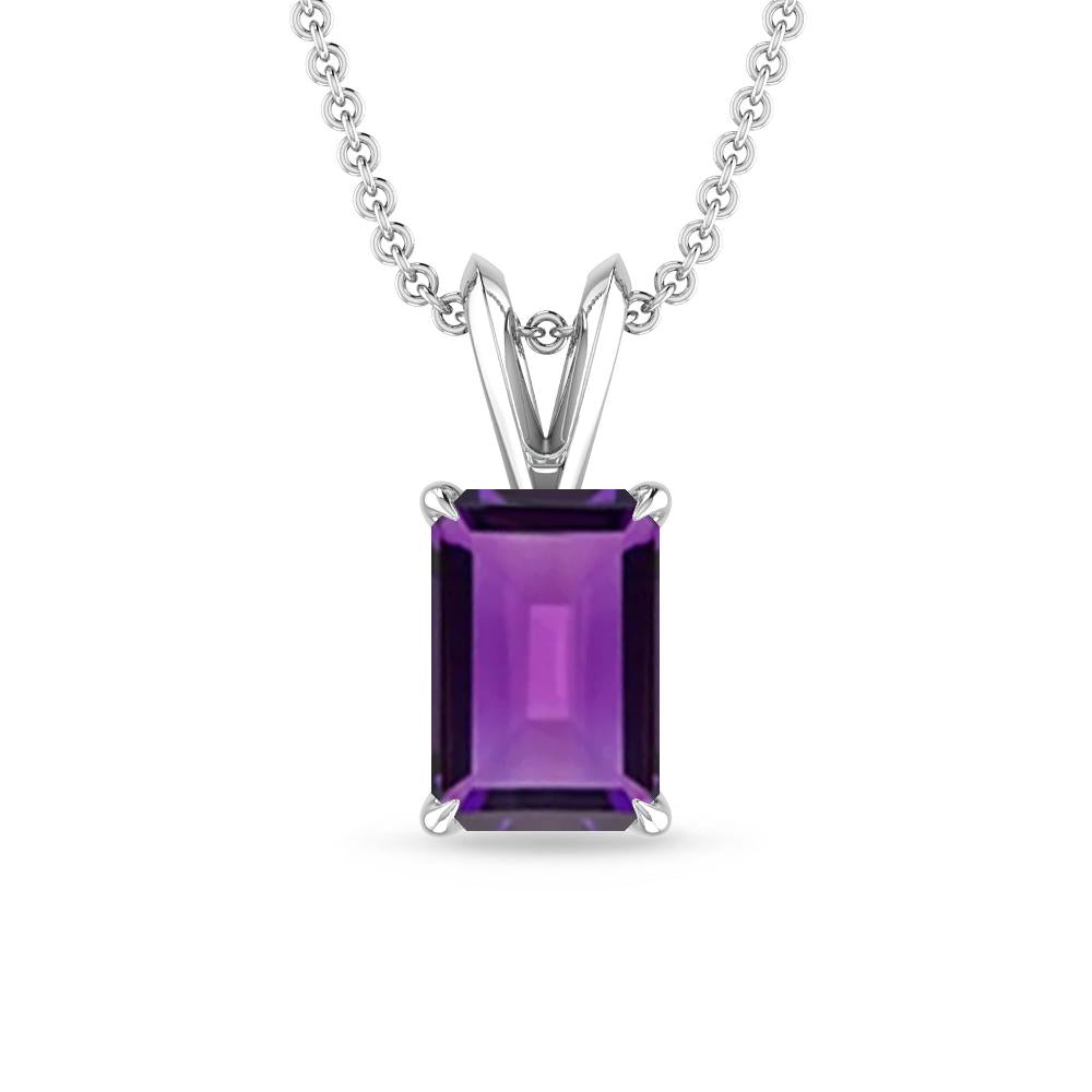 White Gold - Amethyst