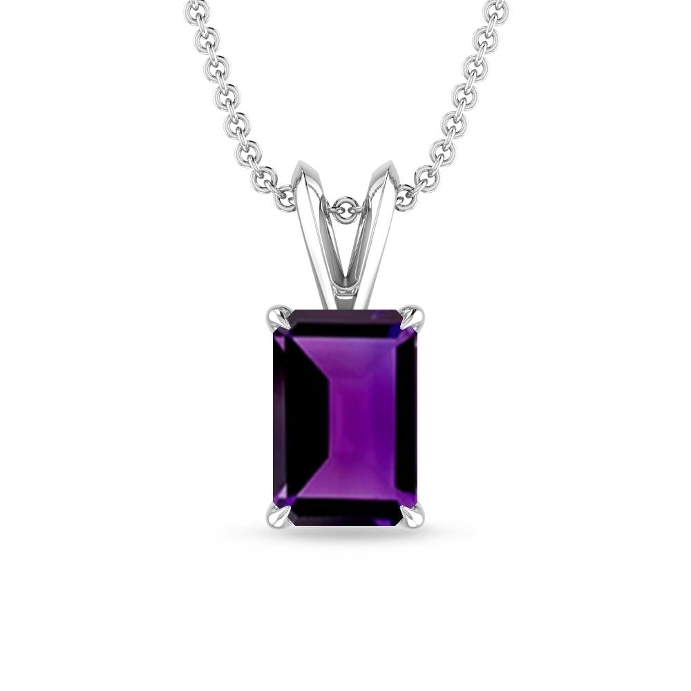 White Gold - Amethyst