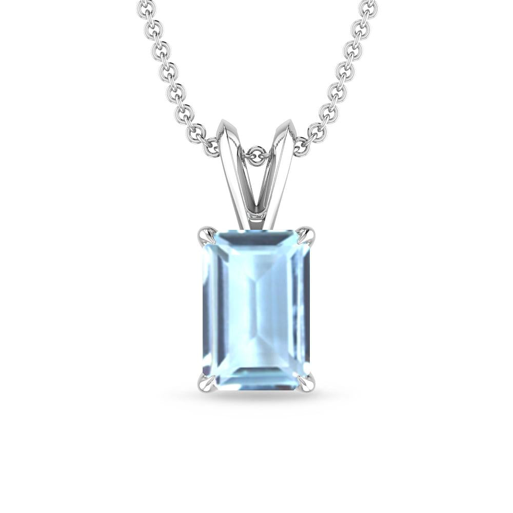 White Gold - Aquamarine