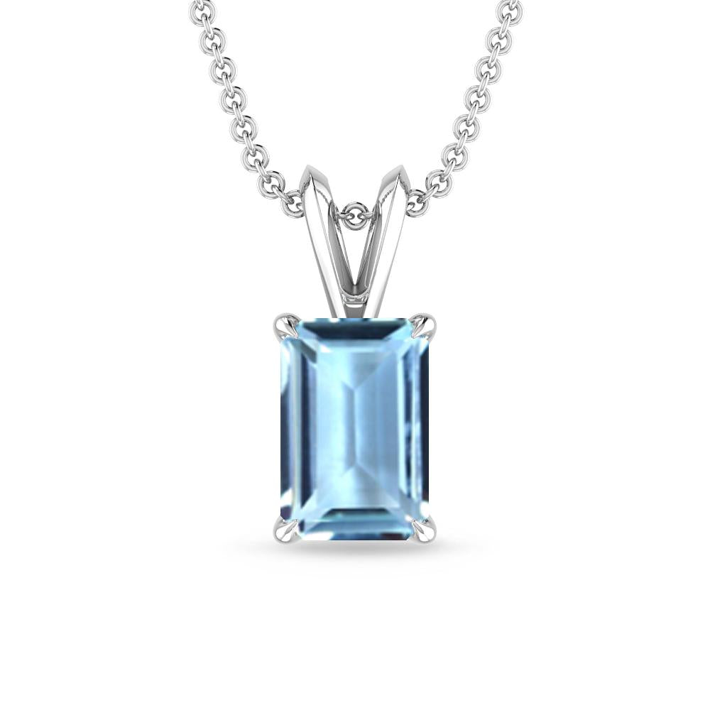 White Gold - Aquamarine