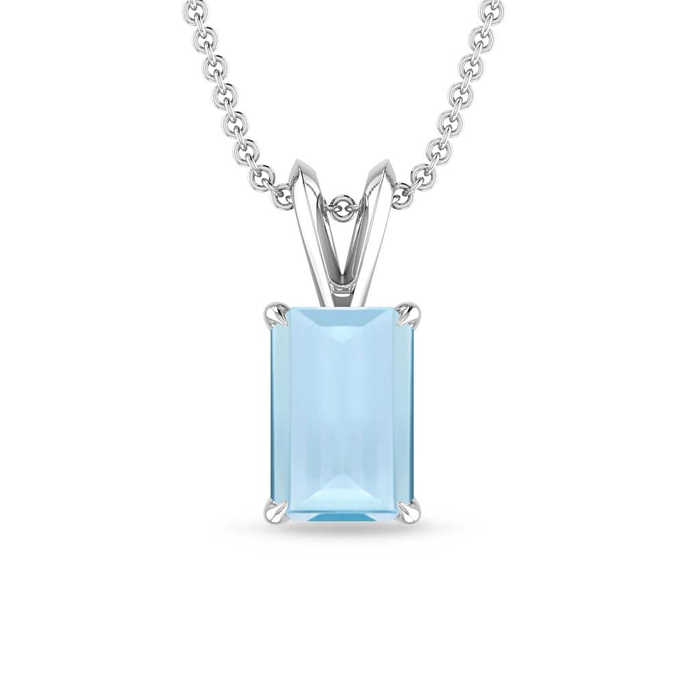 White Gold - Aquamarine