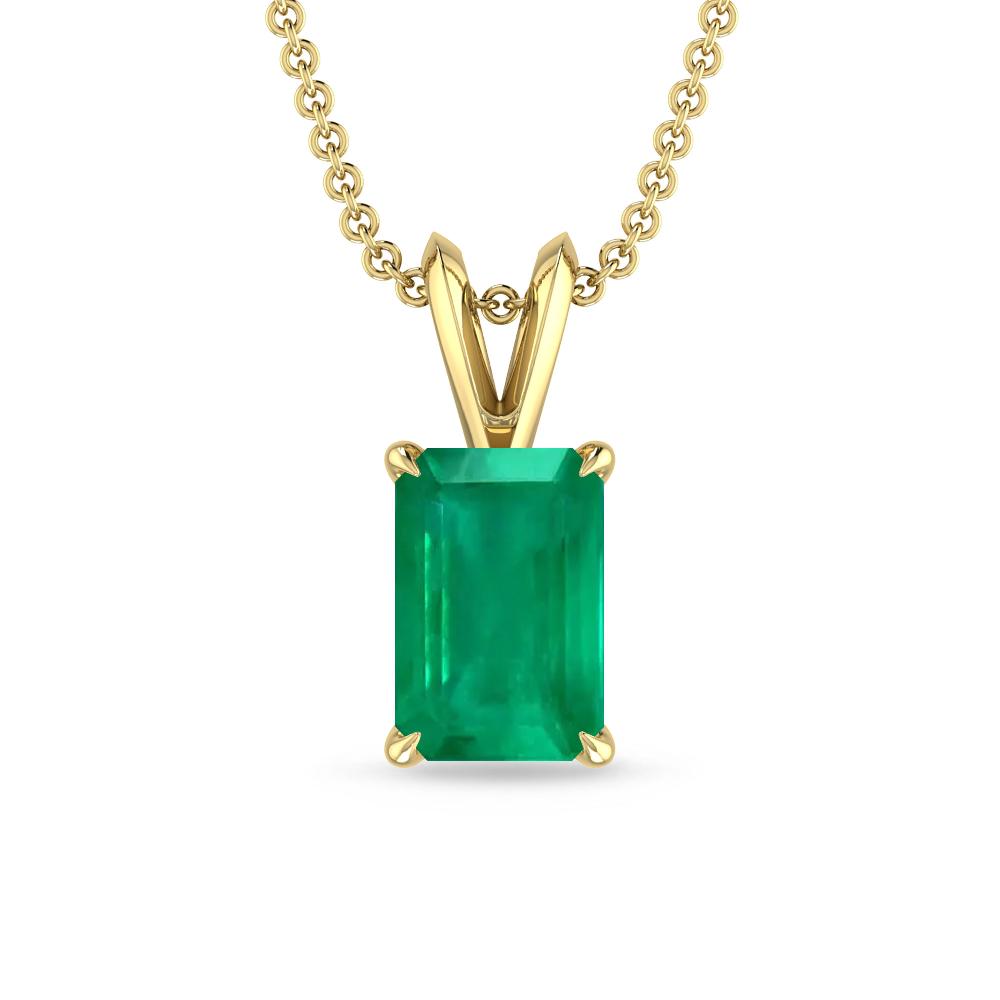 Yellow Gold - Emerald