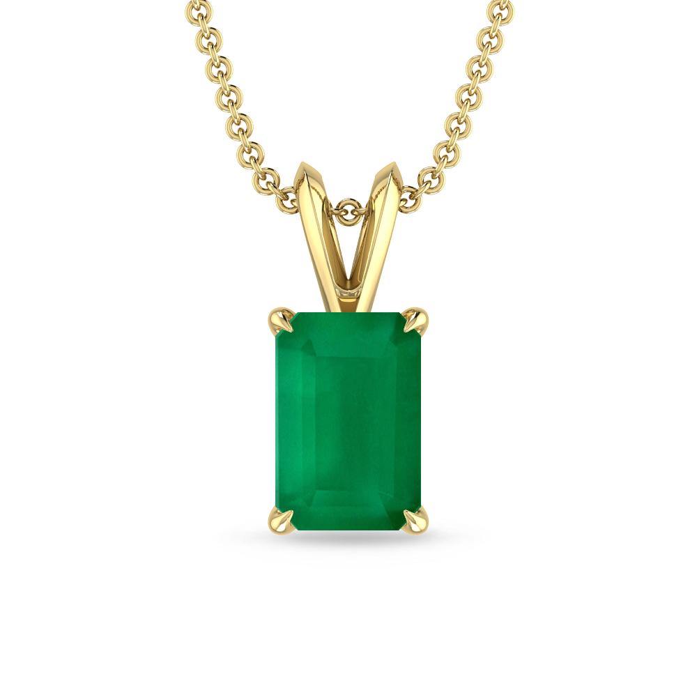 Yellow Gold - Emerald