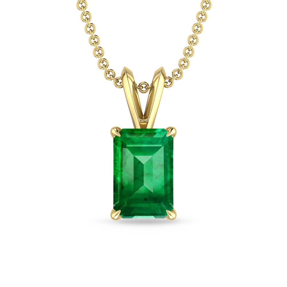 Yellow Gold - Emerald