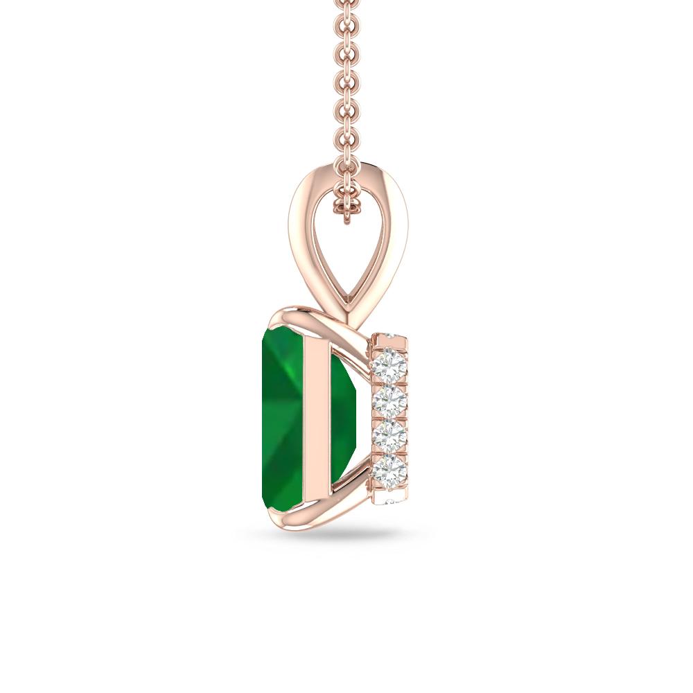 Rose Gold - Emerald