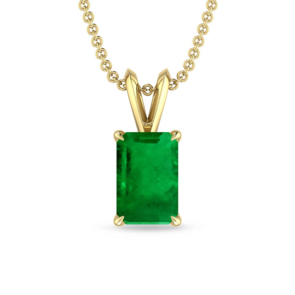 Yellow Gold - Emerald