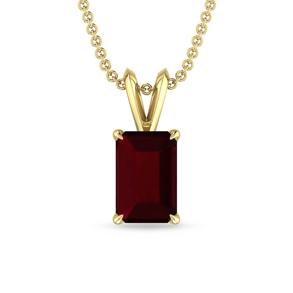 Yellow Gold - Garnet