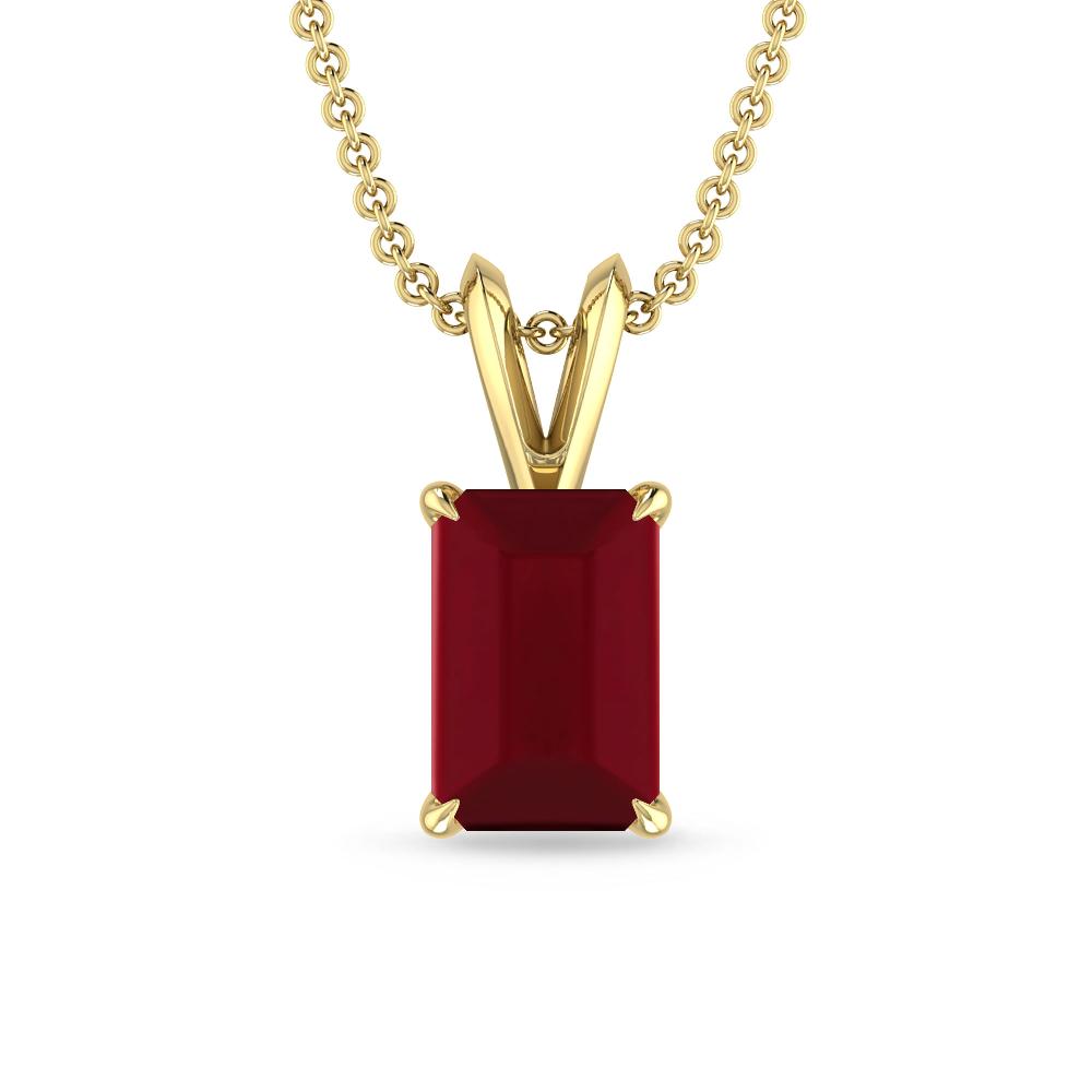 Yellow Gold - Garnet