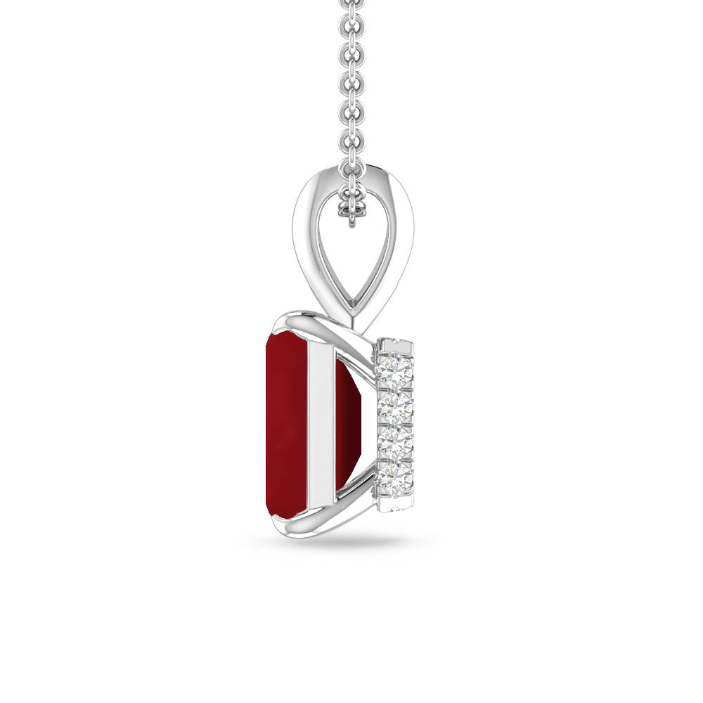 White Gold - Garnet