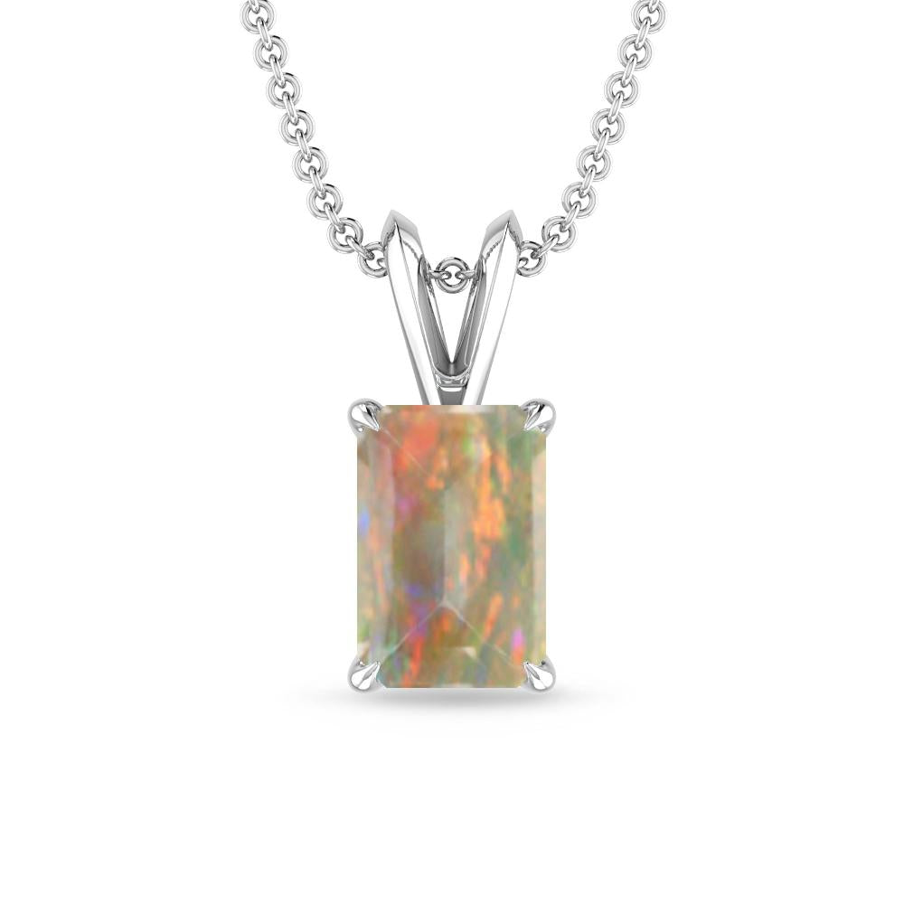 White Gold - Opal