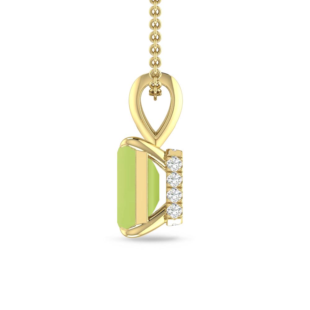 Yellow Gold - Peridot