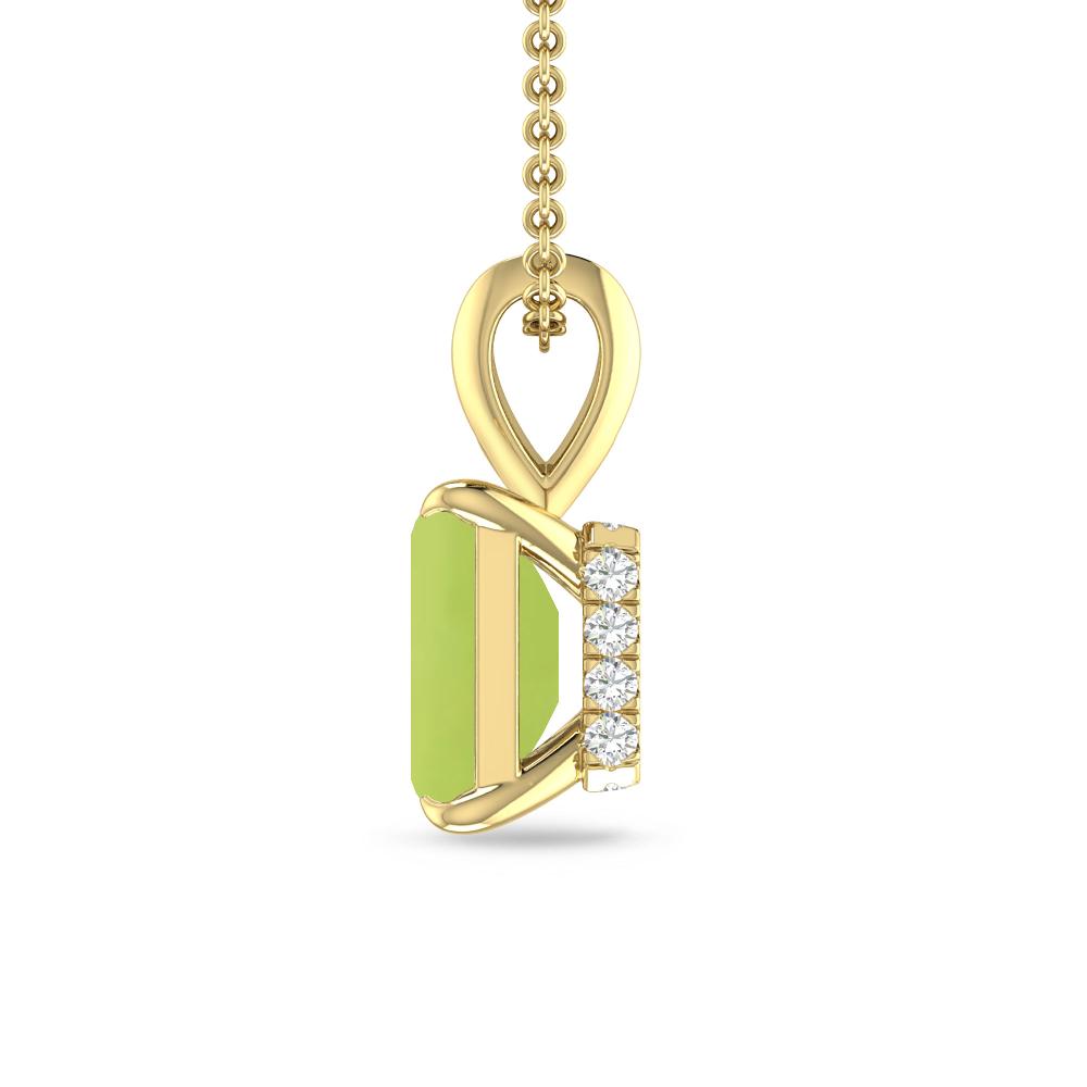 Yellow Gold - Peridot