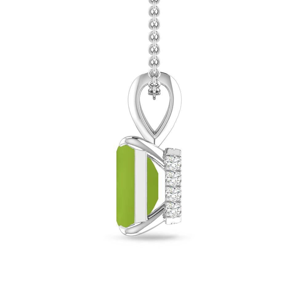 White Gold - Peridot