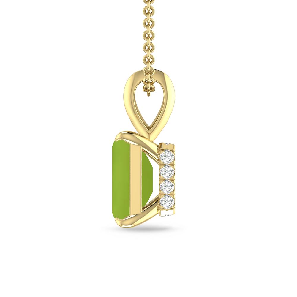 Yellow Gold - Peridot