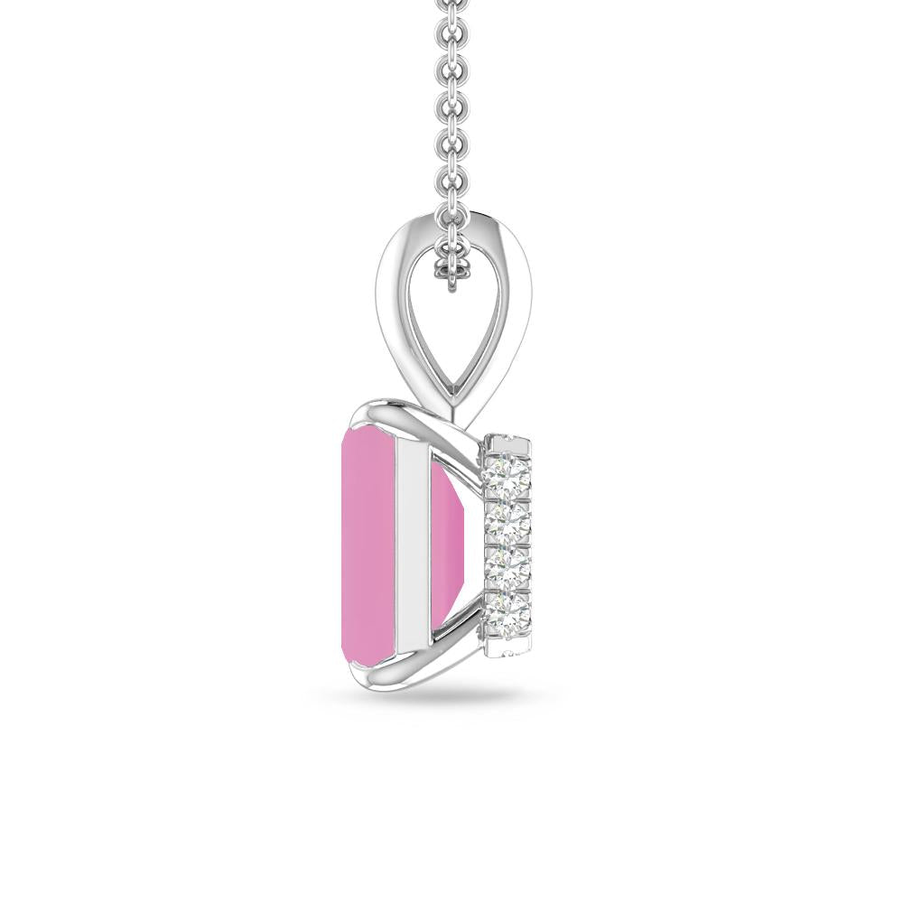 White Gold - Pink Tourmaline