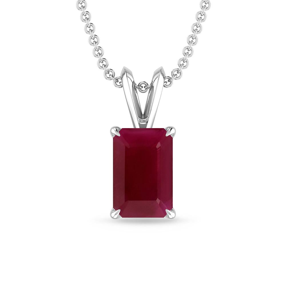 White Gold - Ruby