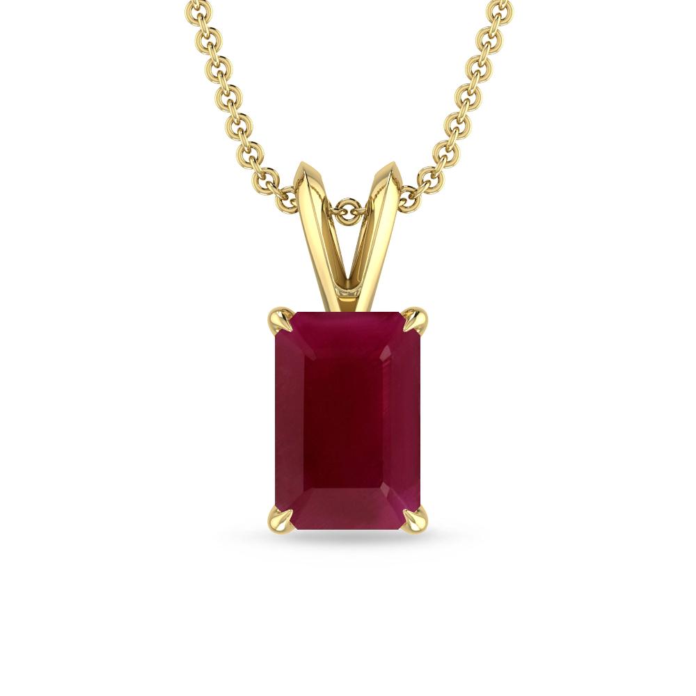 Yellow Gold - Ruby