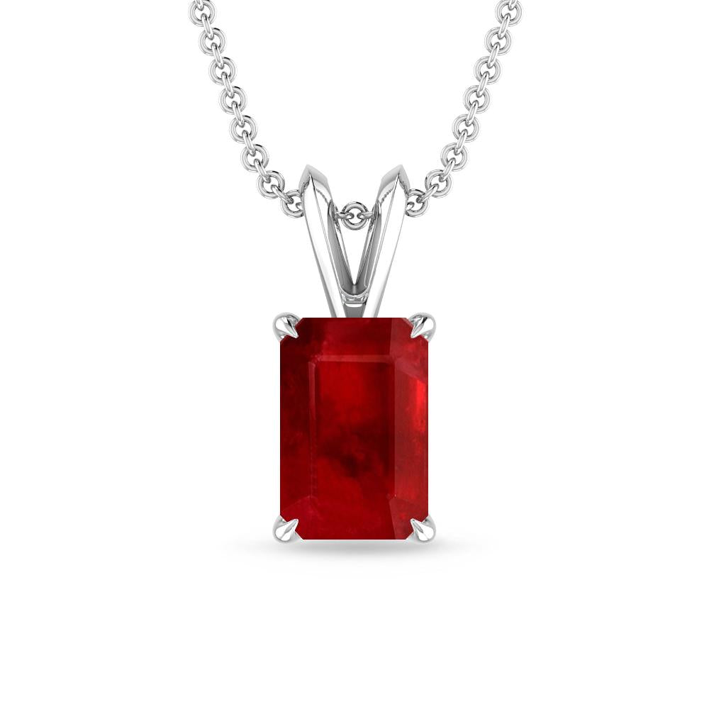 White Gold - Ruby