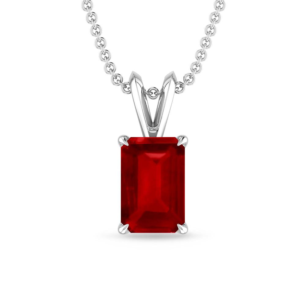 White Gold - Ruby