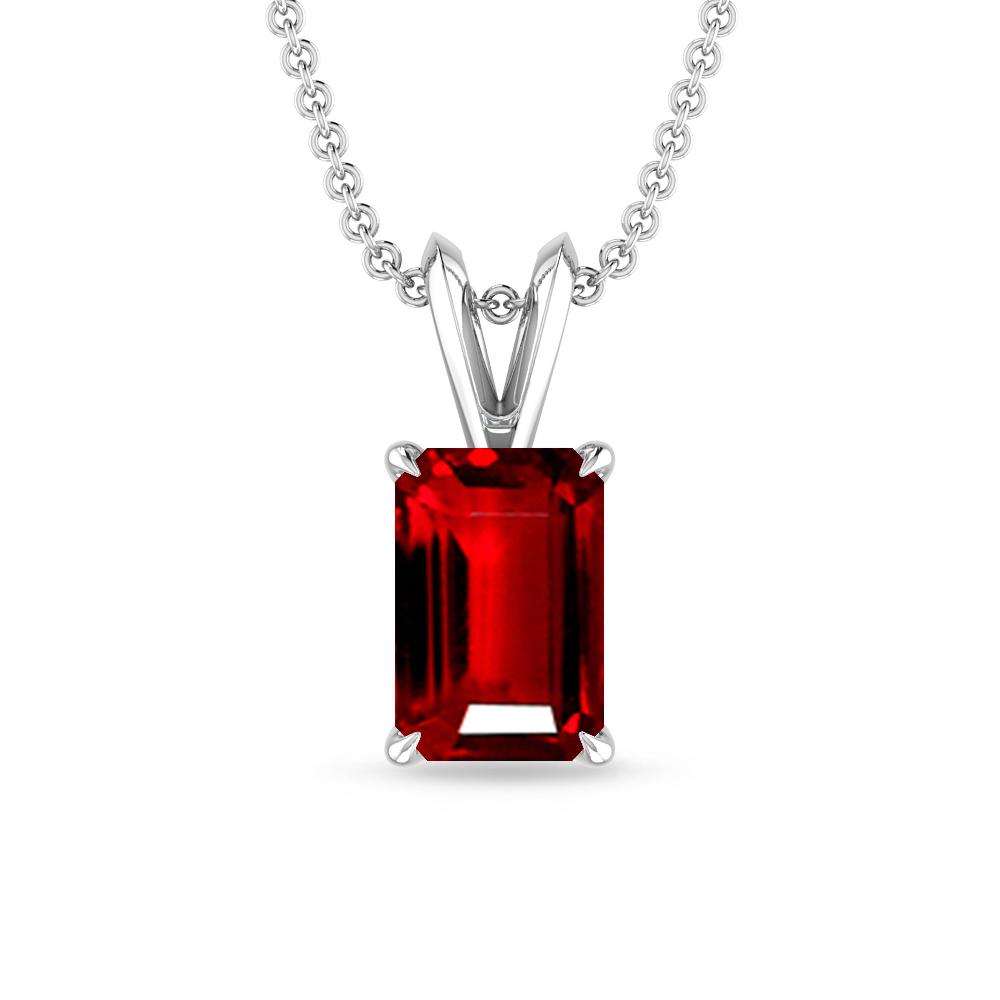 White Gold - Ruby