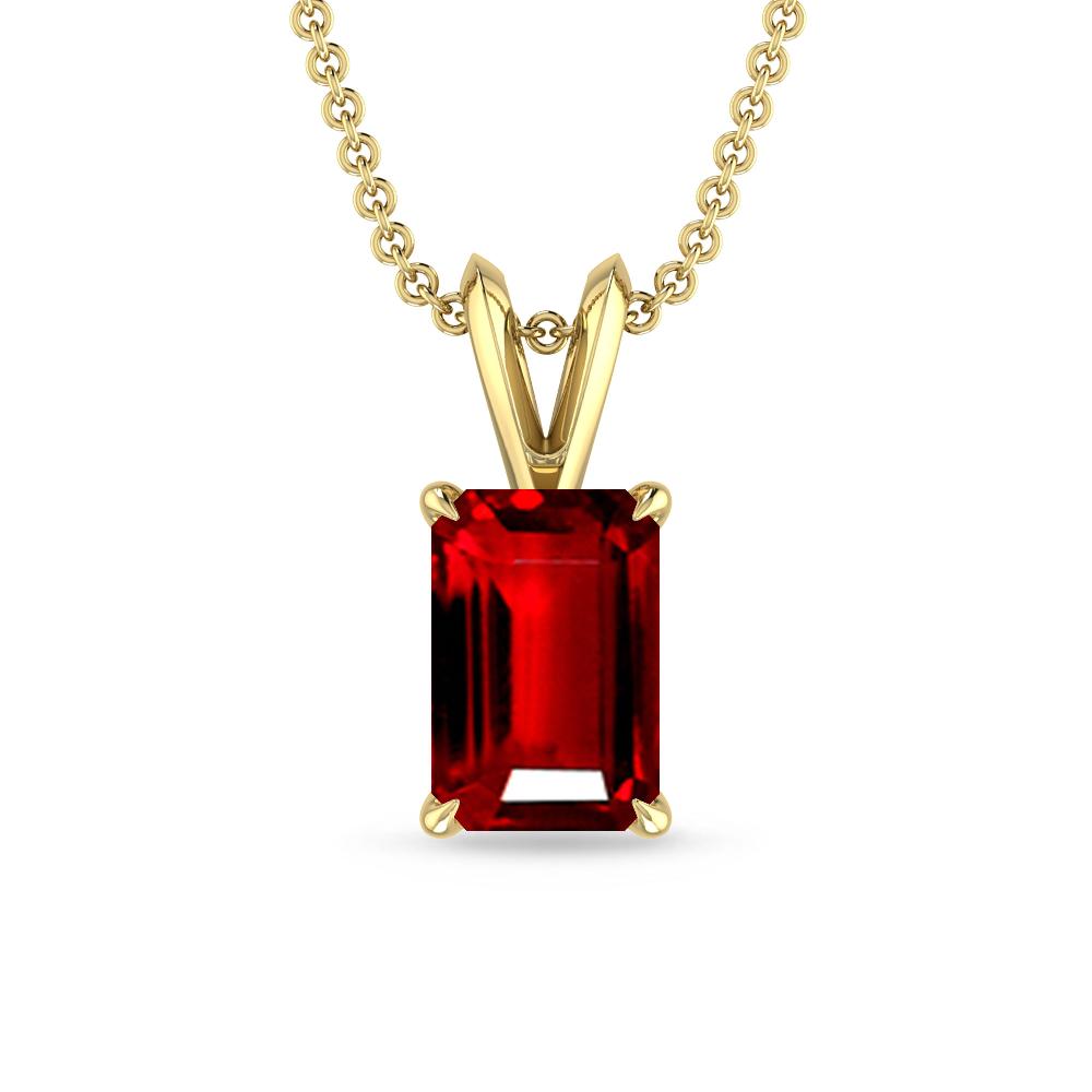 Yellow Gold - Ruby