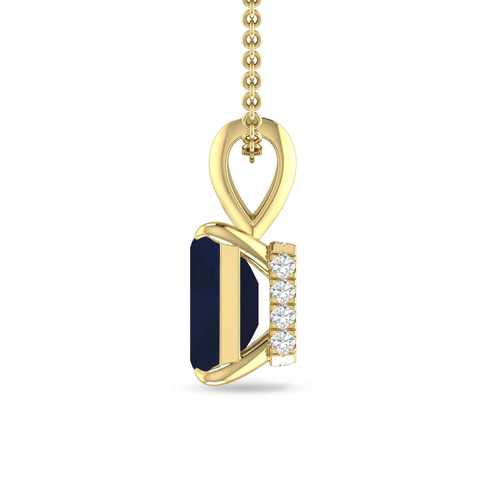 Yellow Gold - Sapphire