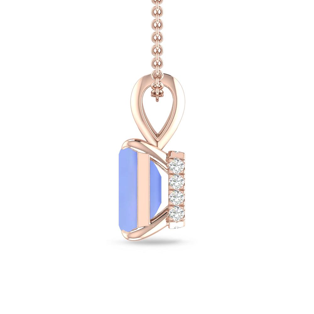 Rose Gold - Tanzanite