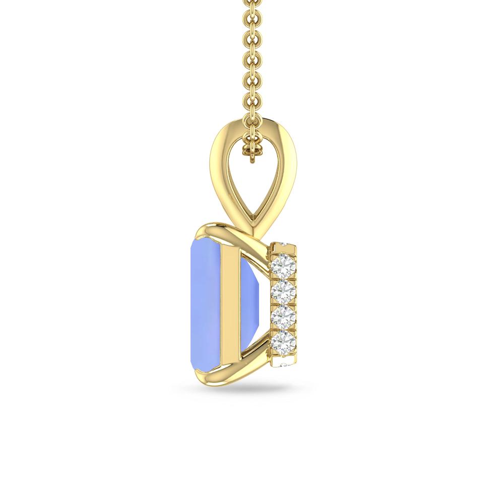 Yellow Gold - Tanzanite