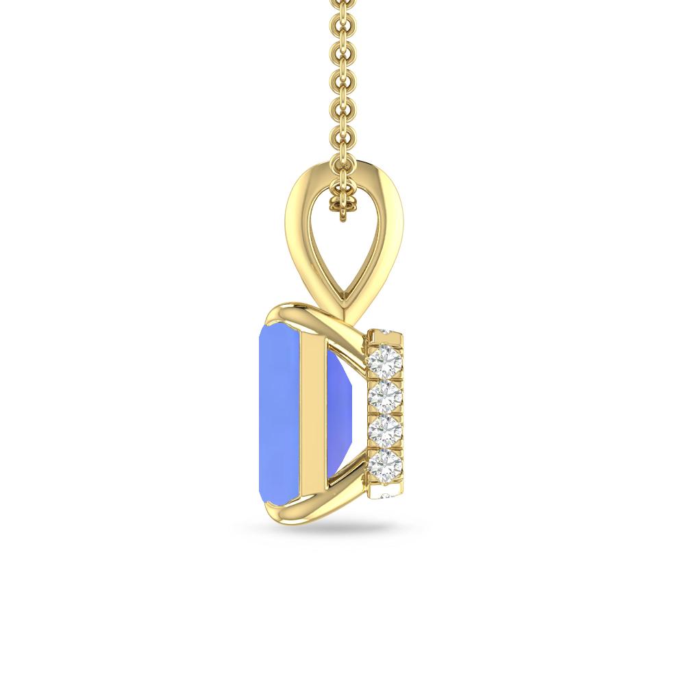 Yellow Gold - Tanzanite