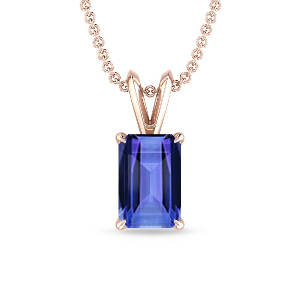 Rose Gold - Tanzanite