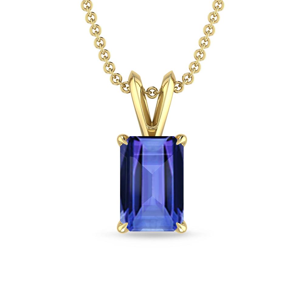 Yellow Gold - Tanzanite