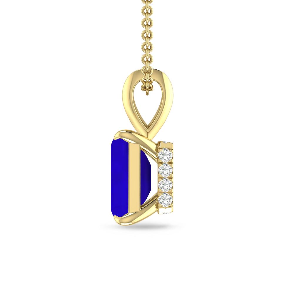 Yellow Gold - Tanzanite