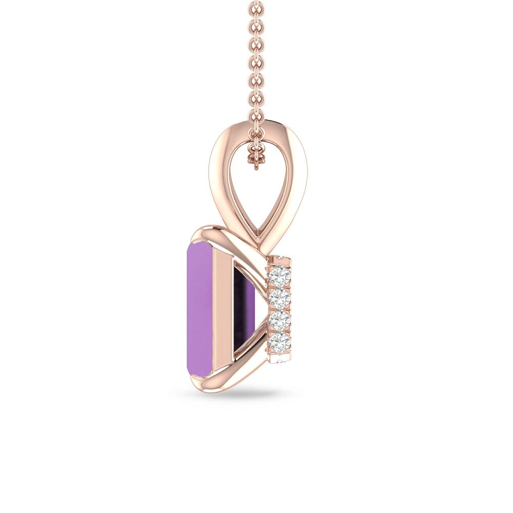 Rose Gold - Amethyst