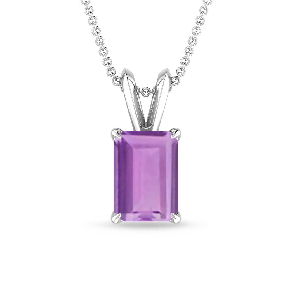 White Gold - Amethyst