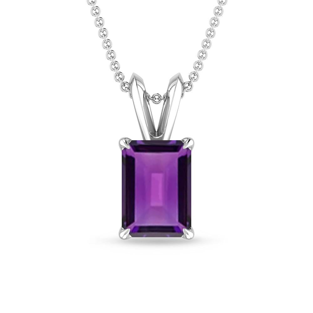 White Gold - Amethyst