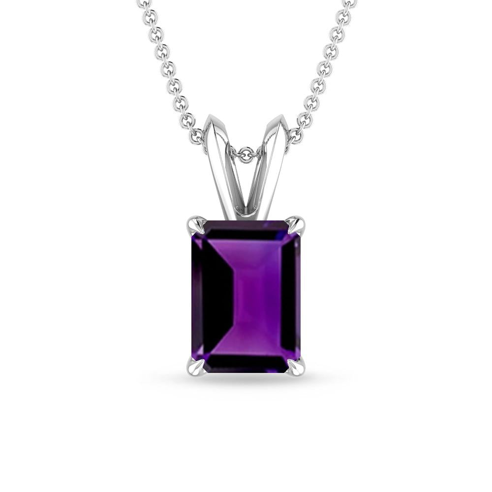 White Gold - Amethyst